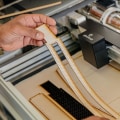 Does repair glue grounded require special safety equipment for application?