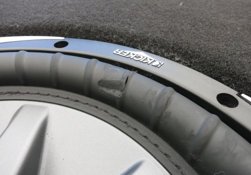 How to Repair a Hole in a Car Subwoofer